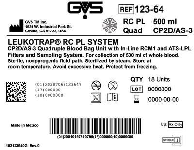 Pouch Label (Leukotrap Rc Pl System 3)